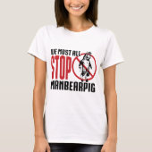 ManBearPig Mannen_s Zuid pret comedy park legend m T-shirt (Voorkant)