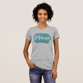 Manc Mancunian Manchester Dialect T-Shirt (Voorkant volledig)