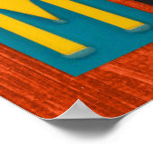 MANCAVE License Bord Art Word Phrase Poster (Hoek)