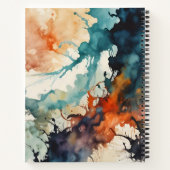 Manchas de Tinta Notitieboek (Achterkant)