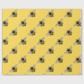 Manchester Bee Cadeaupapier (Vlak)