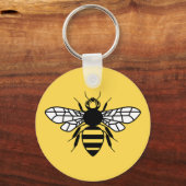 Manchester Bee Sleutelhanger (Voorkant)