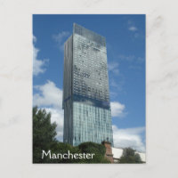 Manchester Beetham Tower Briefkaart