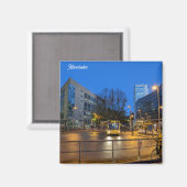 Manchester Blue Hour Magneet (Voorkant / Achterkant)