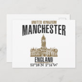 Manchester Briefkaart (Voorkant / Achterkant)