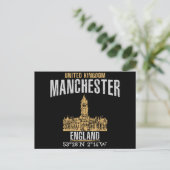 Manchester Briefkaart (Staand voorkant)