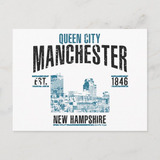 Manchester Briefkaart (Voorkant)