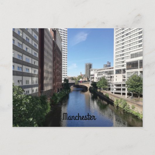 Manchester Canals Briefkaart (Voorkant)