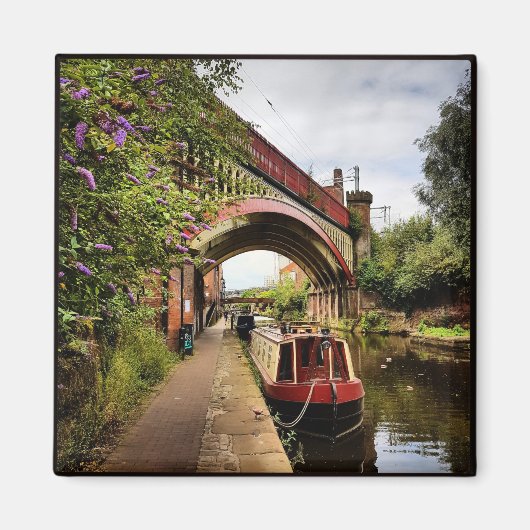 Manchester Castlefield Canal Magneet (Voorkant)