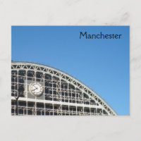 Manchester Central Briefkaart