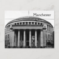 Manchester Central Library Briefkaart