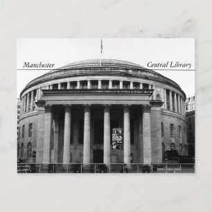 Manchester Central Library Briefkaart