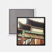 Manchester China Town Gate Magnet Magneet (Voorkant / Achterkant)