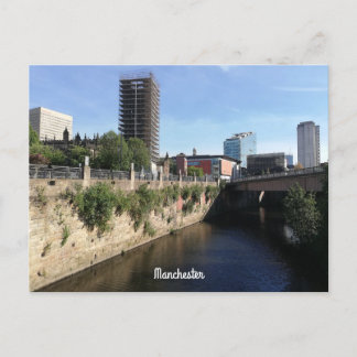 Manchester City Center Briefkaart