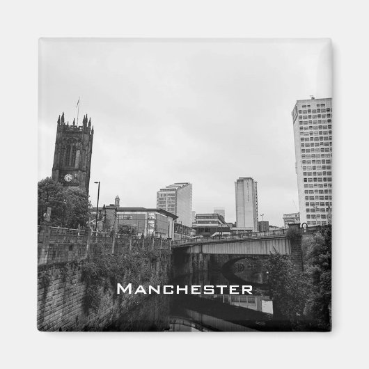 Manchester City Center Magneet (Voorkant)