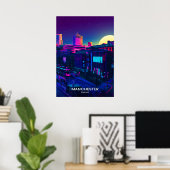 Manchester City Poster (Thuiskantoor)