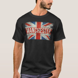 Manchester England Verenigd Koninkrijk Bristish Fl T-shirt