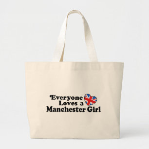 Manchester Girl Grote Tote Bag