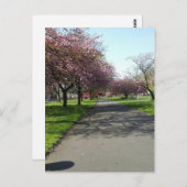 Manchester in Spring Briefkaart (Voorkant / Achterkant)