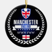 Manchester Keramisch Ornament (Voorkant)