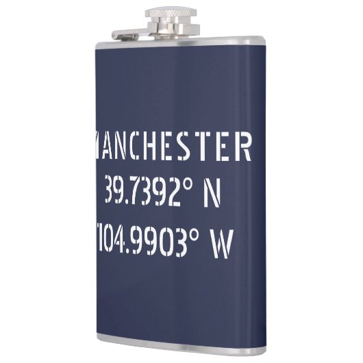 Manchester Latitude Longitude Heupfles (Links)