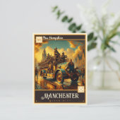 Manchester, New Hampshire |  Briefkaart (Staand voorkant)