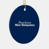 Manchester, New Hampshire Ornament (Rechts)
