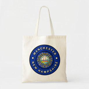 Manchester New Hampshire Tote Bag
