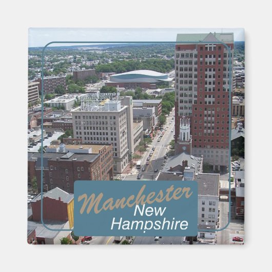 Manchester New Hampshire Voyage Magnets photo (Devant)
