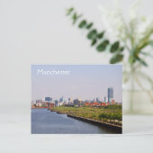Manchester of Salford Quays Briefkaart (Staand voorkant)