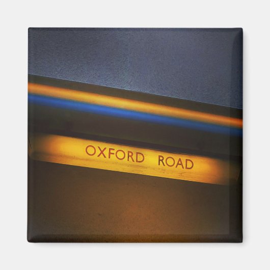 Manchester Oxford Road Magneet (Voorkant)