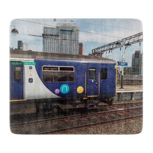 Manchester Piccadilly Snijplank (Voorkant)