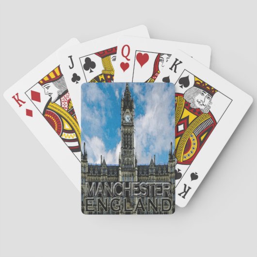 Manchester Pokerkaarten (Achterkant)