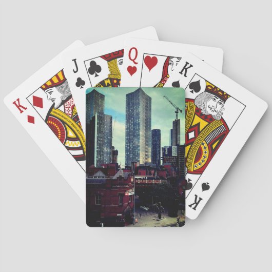Manchester Pokerkaarten (Achterkant)