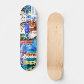 Manchester schaatser 1 skateboard (Voorkant)