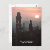 Manchester Sunset Briefkaart (Voorkant / Achterkant)