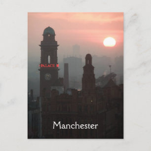 Manchester Sunset Briefkaart