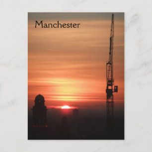 Manchester Sunset Briefkaart