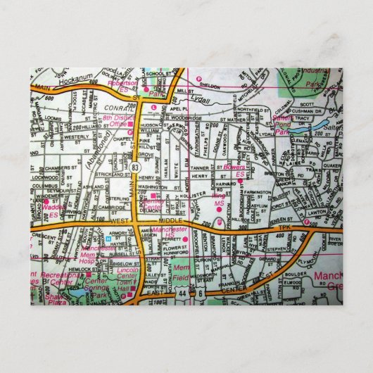 MANCHESTER, TC Carte Postale Carte Vintage (Devant)