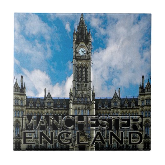 Manchester Tegeltje (Voorkant)