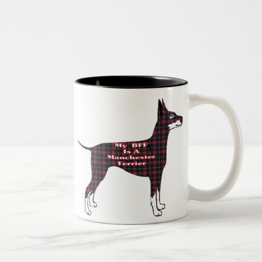 Manchester Terrier BFF Mug (Droit)
