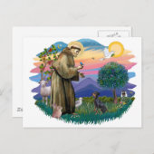 Manchester Terrier Briefkaart (Voorkant / Achterkant)