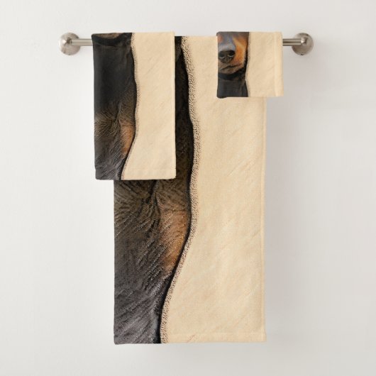 Manchester Terrier Peinture Art animal original (En situation)