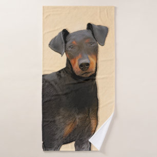 Manchester Terrier Peinture Art animal original