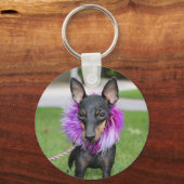Manchester Terrier Sleutelhanger (Voorkant)