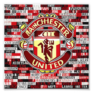 Manchester United Foto Afdruk