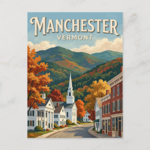 Manchester, Vermont Briefkaart