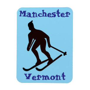 Manchester, VT (Vermont Apres ski stad) Magneet