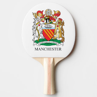 Manchester wapen tafeltennisbatje