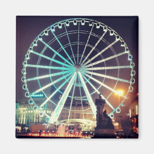 Manchester Wheel Magnet Magneet